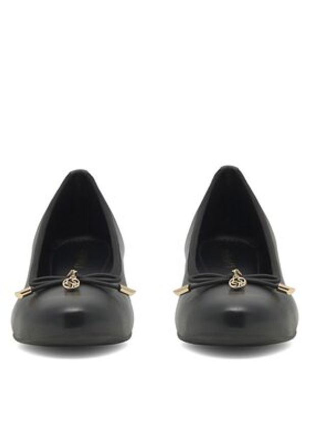 Lasocki Baleriny EST-RUMBA-01 Czarny. Kolor: czarny. Materiał: skóra