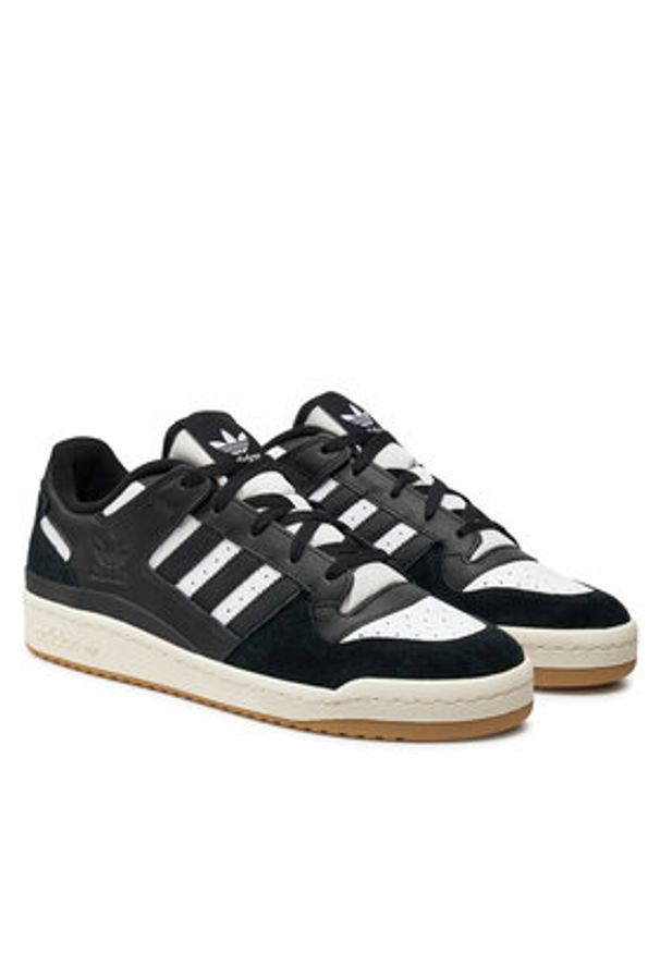 Adidas - adidas Sneakersy Forum Low Cl ID6857 Czarny. Kolor: czarny. Materiał: skóra
