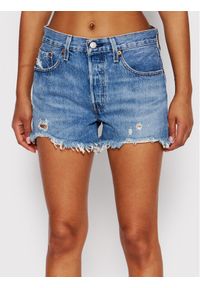 Levi's® Szorty jeansowe Original 56327-0081 Niebieski Regular Fit. Kolor: niebieski. Materiał: bawełna, jeans #1