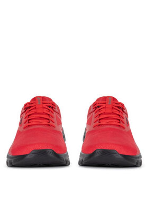 Reebok Sneakersy SPLIT FLEX 100238408 Czerwony. Kolor: czerwony. Materiał: materiał