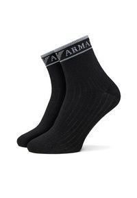 Emporio Armani Skarpety krótkie EW000578 AF20514 MC005 Czarny. Kolor: czarny. Materiał: bawełna #3