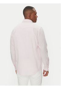 Tommy Jeans Koszula DM0DM20875 Różowy Regular Fit. Kolor: różowy. Materiał: bawełna, len #5