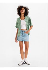 Levi's® Spódnica jeansowa Icon A46940003 Błękitny Loose Fit. Kolor: niebieski. Materiał: bawełna #5