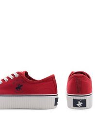 Beverly Hills Polo Club Trampki BHPC027M Czerwony. Kolor: czerwony. Materiał: materiał #5