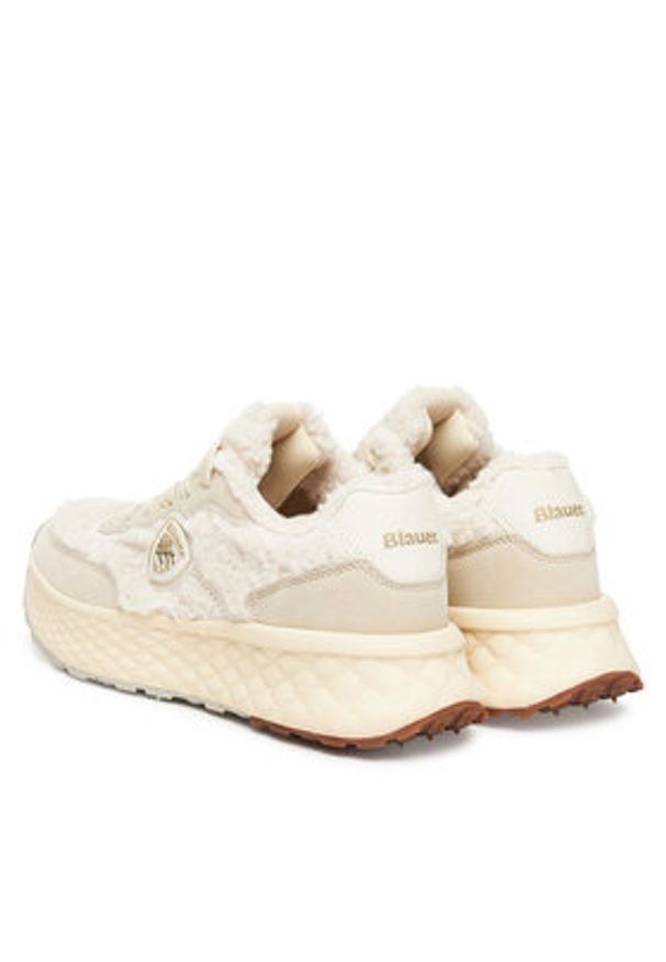 Blauer Sneakersy F5LYNN02/FUR Beżowy. Kolor: beżowy. Materiał: materiał