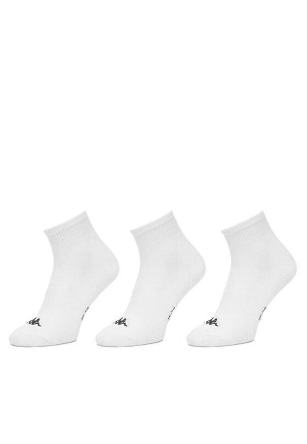 Kappa Skarpety KR_FRESH_SS25 (3-PACK) Biały. Kolor: biały. Materiał: bawełna