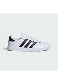 Adidas - Buty Breaknet Sleek. Kolor: czarny, biały, wielokolorowy, żółty. Wzór: gładki. Styl: sportowy