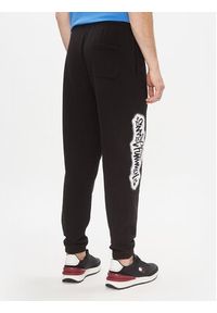 Tommy Jeans Spodnie dresowe Tjm Reg Tommy Spray Sweatpant DM0DM18376 Czarny Regular Fit. Kolor: czarny. Materiał: bawełna, syntetyk #2