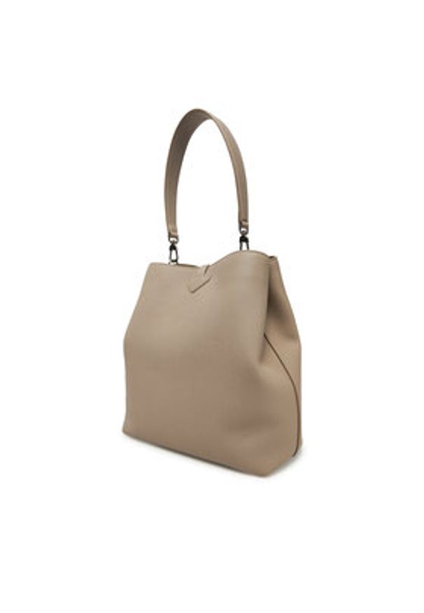 Longchamp Torebka 10281HFP Beżowy. Kolor: beżowy. Materiał: skórzane
