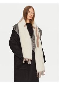 Karl Lagerfeld - KARL LAGERFELD Szalik 246W3308 Beżowy. Kolor: beżowy. Materiał: wełna, materiał #3