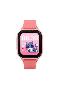 GARETT - Smartwatch dla dzieci Garett Kids Sun Ultra 4G. Rodzaj zegarka: smartwatch. Kolor: różowy