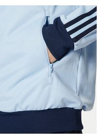 Adidas - adidas Bluza adicolor Classics Beckenbauer JP2521 Błękitny Slim Fit. Kolor: niebieski. Materiał: bawełna, syntetyk #4