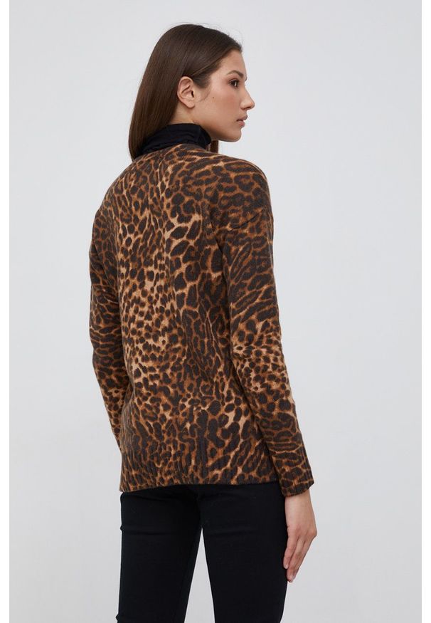 Lauren Ralph Lauren - Kardigan wełniany. Okazja: na co dzień. Materiał: wełna. Styl: casual