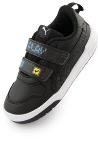 Buty Puma Multiflex SL dla Dzieci - Elastyczne i Trwałe w Czarnym, Rozmiar 26. Kolor: czarny, pomarańczowy, biały, wielokolorowy. Sport: turystyka piesza