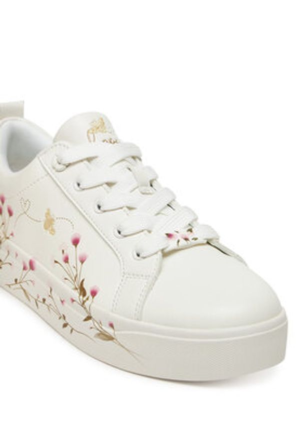 Aldo Sneakersy Wild Flowers 13918565 Biały. Kolor: biały. Materiał: skóra