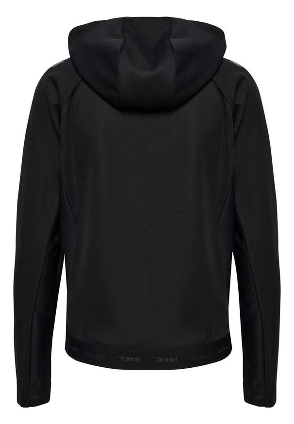 Damska bluza dresowa z kapturem Hummel Cima 2.0. Typ kołnierza: kaptur. Kolor: czarny. Materiał: dresówka