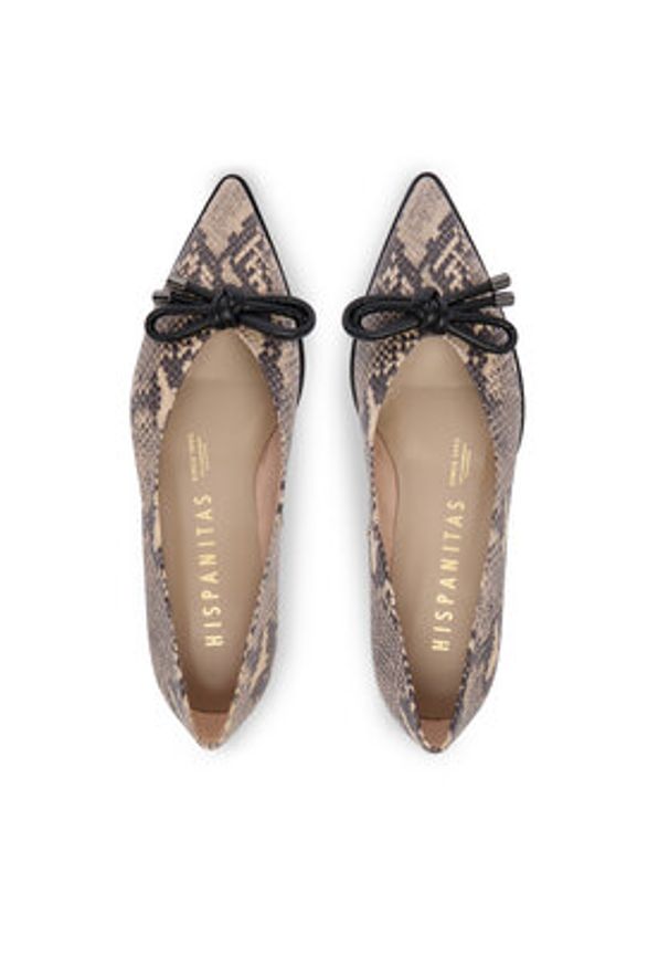 Hispanitas Półbuty HI254260 Brązowy. Kolor: brązowy. Materiał: skóra