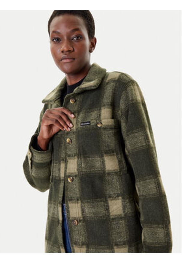 columbia - Columbia Kurtka przejściowa Wildest Venture™ 2136171 Zielony Loose Fit. Kolor: zielony. Materiał: syntetyk