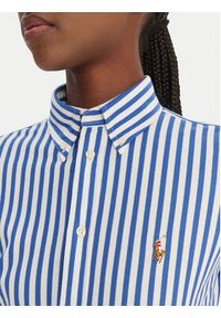 Polo Ralph Lauren Koszula 211910131500 Niebieski Classic Fit. Typ kołnierza: polo. Kolor: niebieski. Materiał: bawełna #3