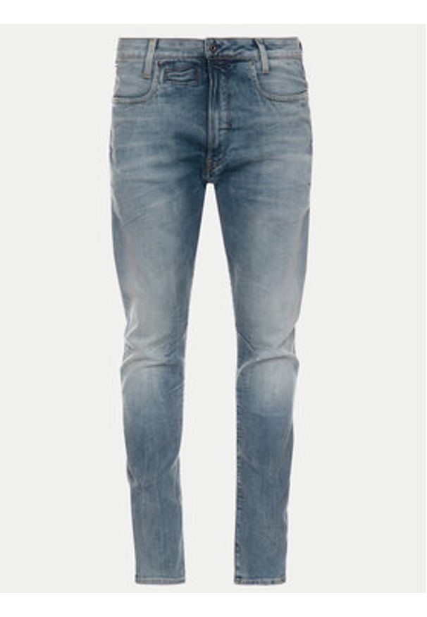 G-Star RAW - G-Star Raw Jeansy D05385-8968-071 Granatowy Slim Fit. Kolor: niebieski