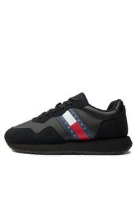 Tommy Jeans Sneakersy Tjm Modern Runner EM0EM01316 Czarny. Kolor: czarny. Materiał: skóra, zamsz #6