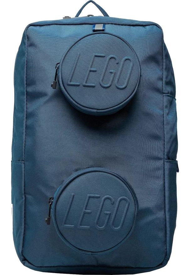 LEGO LEGO Brick 1x2 Backpack 20204-0140 Granatowe One size. Kolor: niebieski