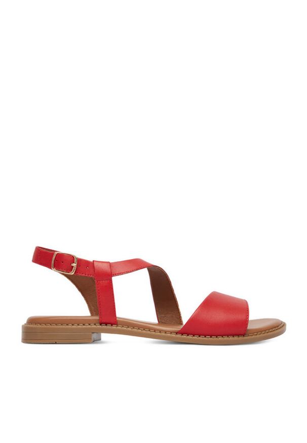 Lasocki Sandały CEO-EST-FIONA-33 Czerwony. Kolor: czerwony. Materiał: skóra