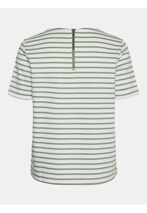 Vero Moda T-Shirt Abby 10304716 Zielony Regular Fit. Kolor: zielony. Materiał: syntetyk