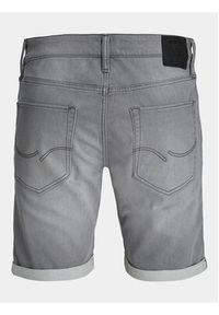 Jack & Jones - Jack&Jones Szorty jeansowe Rick Icon 12249212 Szary Regular Fit. Kolor: szary. Materiał: bawełna