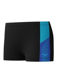 Kąpielówki chłopięce spodenki kąpielowe Speedo Dive Splice. Kolor: czarny, niebieski, wielokolorowy