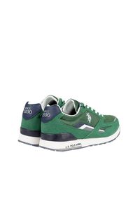 U.S. Polo Assn. Sneakersy "Tabry003" | Tabry 003 | Mężczyzna | Zielony. Kolor: zielony. Materiał: materiał, skóra ekologiczna. Wzór: nadruk, aplikacja #3