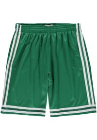 Spodnie koszykarskie męskie Mitchell & Ness Nba Swingman. Kolor: zielony. Długość: krótkie. Sport: koszykówka #1