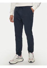 Tommy Jeans Joggery Austin DM0DM19487 Granatowy Slim Fit. Kolor: niebieski. Materiał: bawełna #1