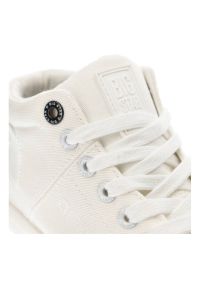 Big-Star - Białe Sneakersy Big Star Wygodne Buty Dziecięce. Kolor: biały. Materiał: materiał. Szerokość cholewki: normalna #2