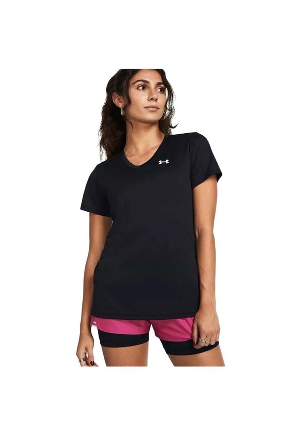 Koszulka treningowa damska Under Armour UA Tech V-Neck. Kolor: czarny