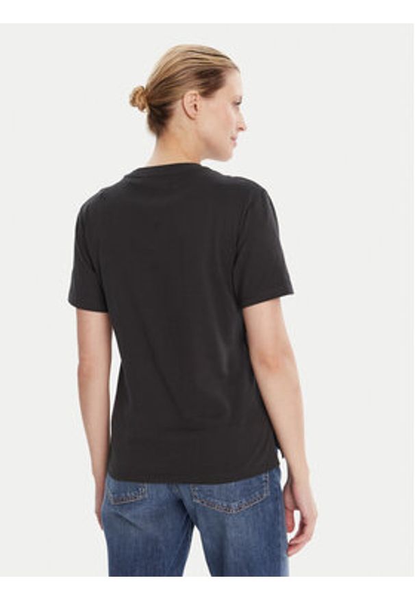 Weekend Max Mara T-Shirt Venaco 2525976021 Czarny Regular Fit. Kolor: czarny. Materiał: bawełna