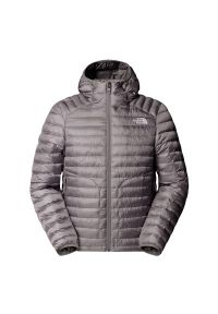 Kurtka męska The North Face Huila 0A85A30UZ1 - szara. Typ kołnierza: kaptur. Kolor: szary. Materiał: syntetyk, poliester. Sport: outdoor #1