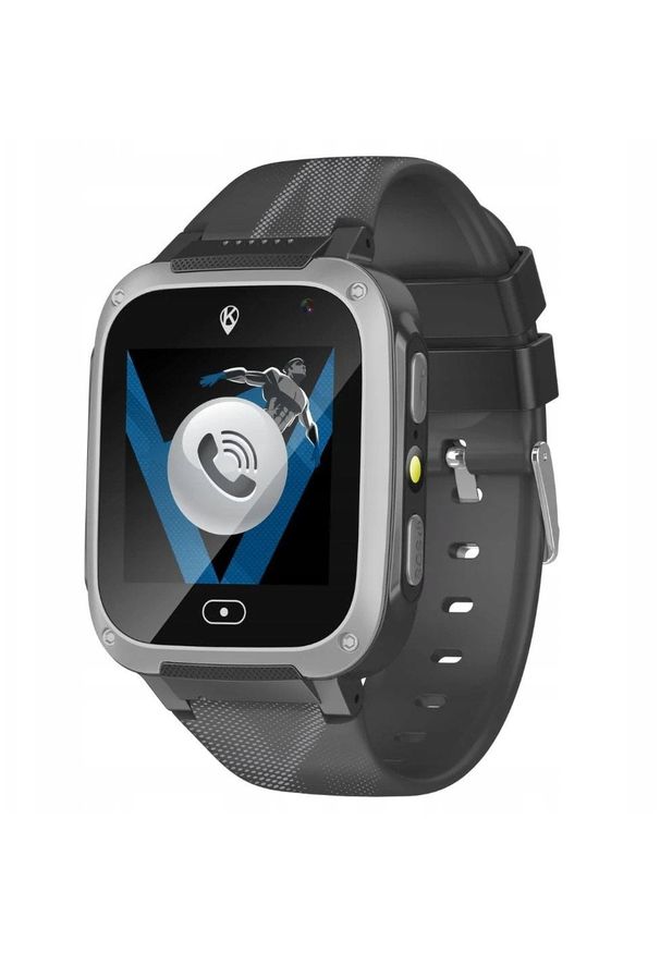 NoName - Smartwatch dla dziecka KiDiZ Basic czarny. Rodzaj zegarka: smartwatch. Kolor: czarny