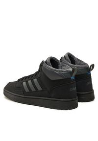 Adidas - adidas Sneakersy Rapid Court Mid Winterized JR0170 Czarny. Kolor: czarny. Materiał: skóra #6