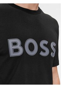BOSS - Boss T-Shirt Tee 1 50506344 Czarny Regular Fit. Kolor: czarny. Materiał: bawełna #3
