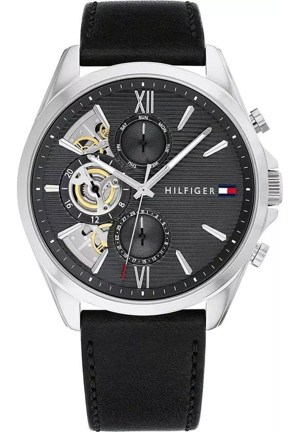 TOMMY HILFIGER - Zegarek Męski Tommy Hilfiger Baker Open Heart 1710644 + BOX