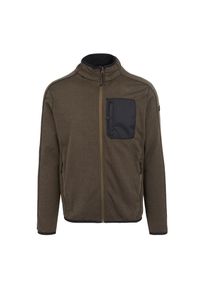 Regatta - Bluza Polarowa Męska Pełen Suwak Kitom. Kolor: beżowy, wielokolorowy, brązowy. Materiał: polar. Sezon: zima. Styl: sportowy. Sport: turystyka piesza #1