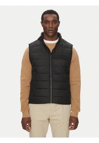 BOSS Bezrękawnik H-Cenito 50518375 Czarny Regular Fit. Kolor: czarny. Materiał: syntetyk. Długość rękawa: bez rękawów