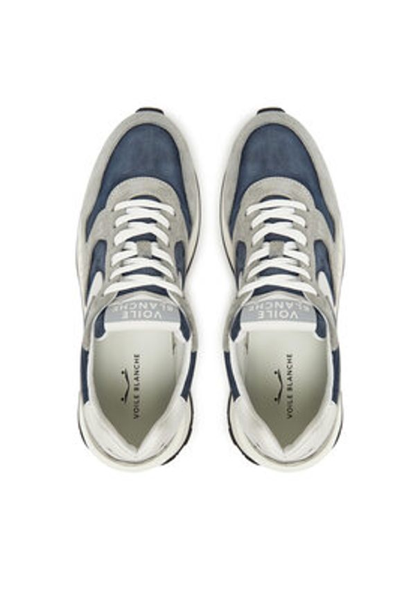 Voile Blanche Sneakersy Paris Race Man 0012018546.01.2C22 Granatowy. Kolor: niebieski. Materiał: materiał