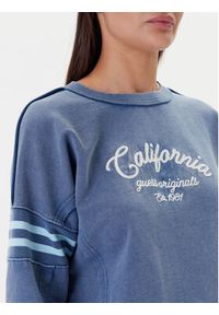 Guess Bluza W5YQ24 K68I4 Niebieski Regular Fit. Kolor: niebieski. Materiał: bawełna #4