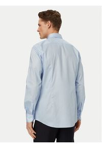 BOSS Koszula H-Hank 50560704 Niebieski jasny Slim Fit. Kolor: niebieski. Materiał: bawełna #5