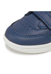 TOMMY HILFIGER - Tommy Hilfiger Sneakersy Stripes Low Cut Velcro Sneaker T1X9-33339-1355 M Granatowy. Kolor: niebieski. Materiał: skóra