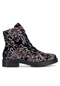 Trzewiki Rieker. Wzór: kolorowy #1