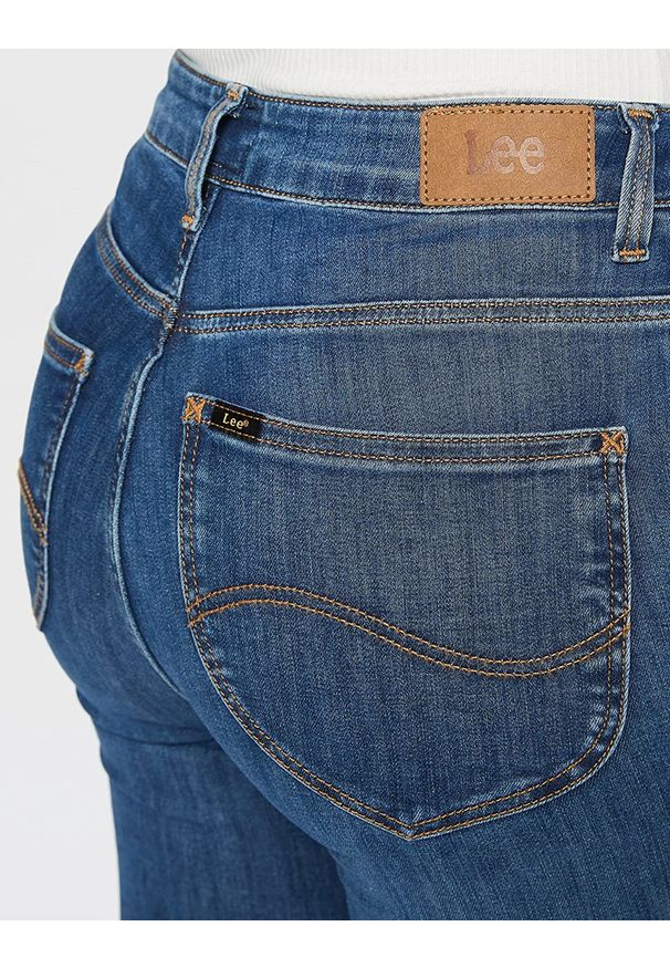 Lee - LEE SCARLETT HIGH DAMSKIE SPODNIE JEANSOWE ZIP MID FOSTER L31BMHBI 112107033
