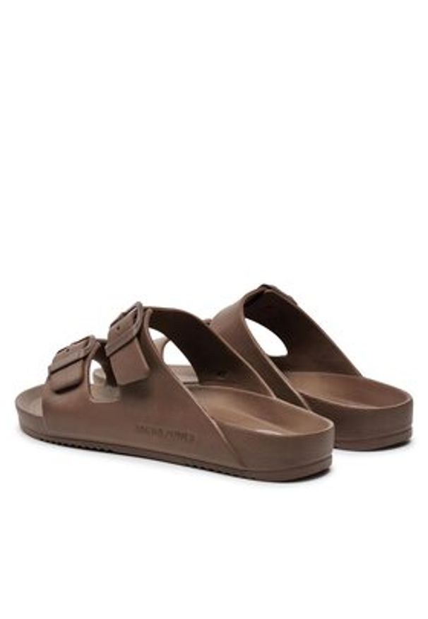 Jack & Jones - Jack&Jones Klapki Jfwcroxton 12204004 Brązowy. Kolor: brązowy